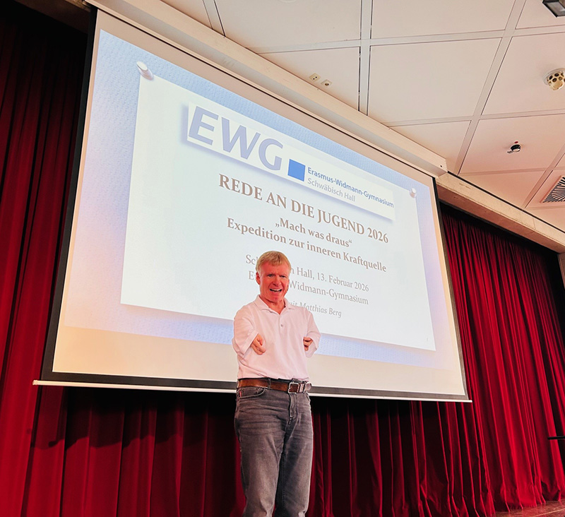 Rede an die Jugen 2026 - Bürgerstiftung Schwäbisch Hall